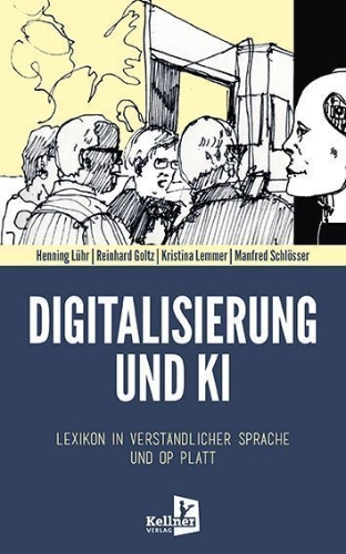 Buchcover und Innenansicht für das Buch: Digitalisierung und KI