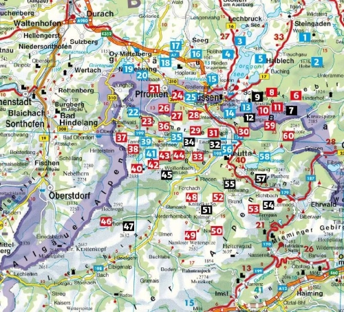 Buchcover und Innenansicht für das Buch: Allgäu Band 2 - Ostallgäu