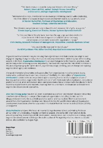 Buchcover und Innenansicht für das Buch: Organization Development