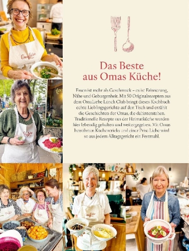 Buchcover und Innenansicht für das Buch: OmaLiebe
