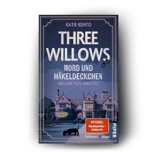 Buchcover und Innenansicht für das Buch: Three Willows: Mord und Häkeldeckchen