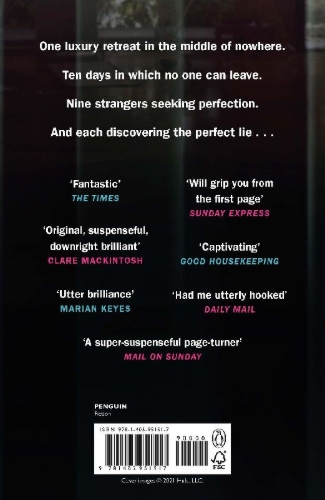Buchcover und Innenansicht für das Buch: Nine Perfect Strangers: TV Tie-In