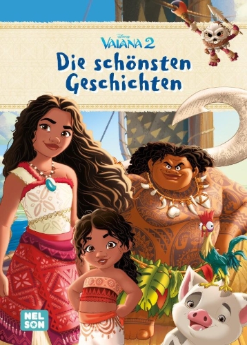 Buchcover und Innenansicht für das Buch: Disney Vorlesebuch: Vaiana: Die schönsten Geschichten