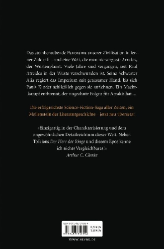 Buchcover und Innenansicht für das Buch: Children of Dune