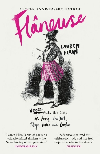 Buchcover und Innenansicht für das Buch: Flaneuse
