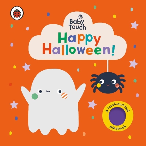 Buchcover und Innenansicht für das Buch: Baby Touch: Happy Halloween!