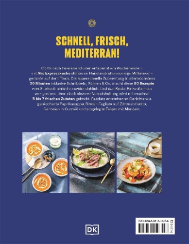 Buchcover und Innenansicht für das Buch: Mediterran Express