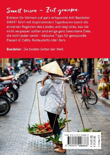 Buchcover und Innenansicht für das Buch: Baedeker SMART Reiseführer Vietnam