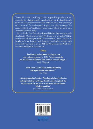 Buchcover und Innenansicht für das Buch: Camilla, Duchess of Cornwall