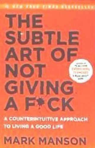 Buchcover und Innenansicht für das Buch: The Subtle Art of Not Giving a F*ck