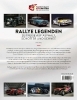 Buchcover und Innenansicht für das Buch: Rallye Legenden - Zeitreise auf Asphalt, Schotter und Schnee