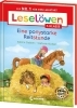 Buchcover und Innenansicht für das Buch: Leselöwen 1. Klasse - Eine ponystarke Reitstunde