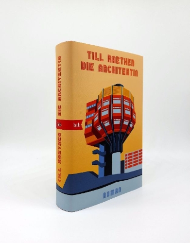Buchcover und Innenansicht für das Buch: Die Architektin