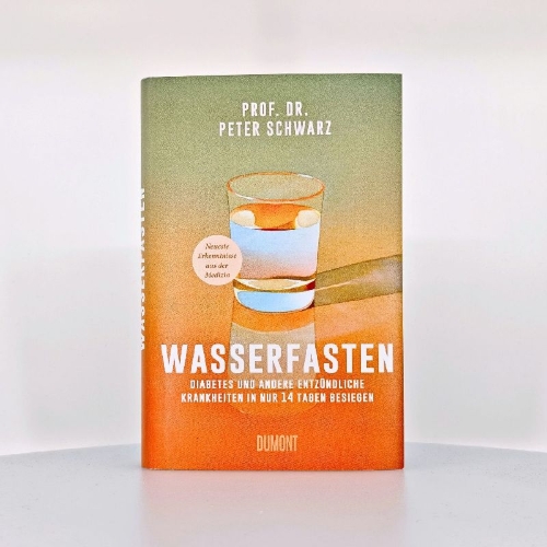Buchcover und Innenansicht für das Buch: Wasserfasten