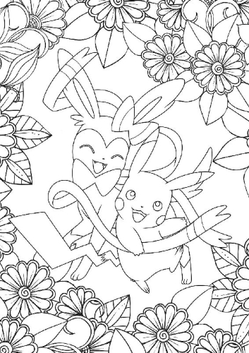 Buchcover und Innenansicht für das Buch: Pokémon: Kreativblock Paldea