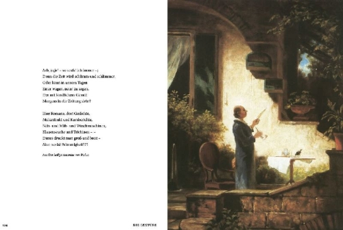 Buchcover und Innenansicht für das Buch: Busch trifft Spitzweg
