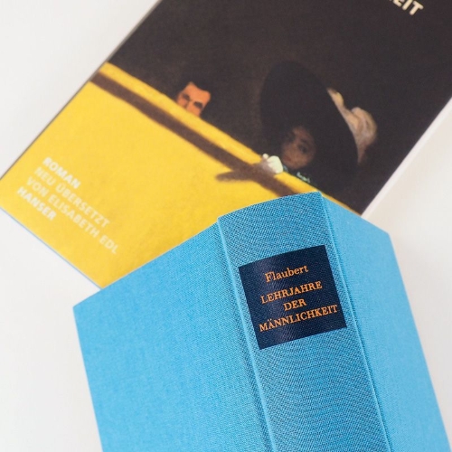 Buchcover und Innenansicht für das Buch: Éducation sentimentale