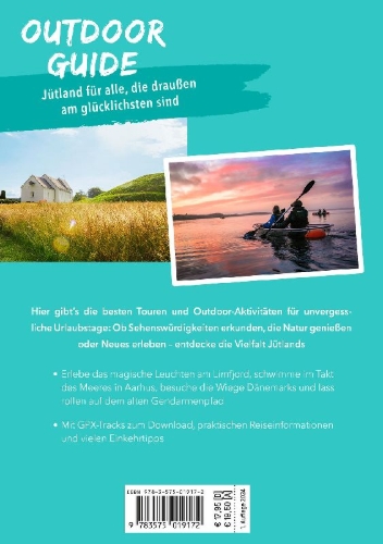 Buchcover und Innenansicht für das Buch: MARCO POLO OUTDOOR GUIDE Reiseführer Jütland Dänemark