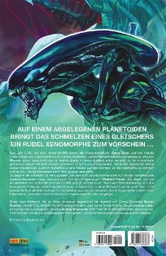 Buchcover und Innenansicht für das Buch: Alien (2023) #1-#5