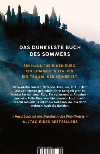 Buchcover und Innenansicht für das Buch: Der dunkle Sommer