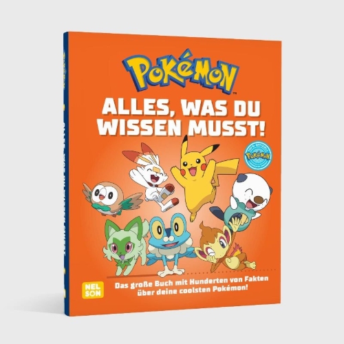 Buchcover und Innenansicht für das Buch: Pokémon Handbuch: Pokémon: Alles, was du wissen musst