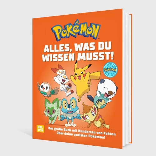 Buchcover und Innenansicht für das Buch: Pokémon Handbuch: Pokémon: Alles, was du wissen musst