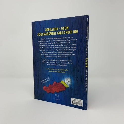 Buchcover und Innenansicht für das Buch: Zippel, das wirklich wahre Schlossgespenst