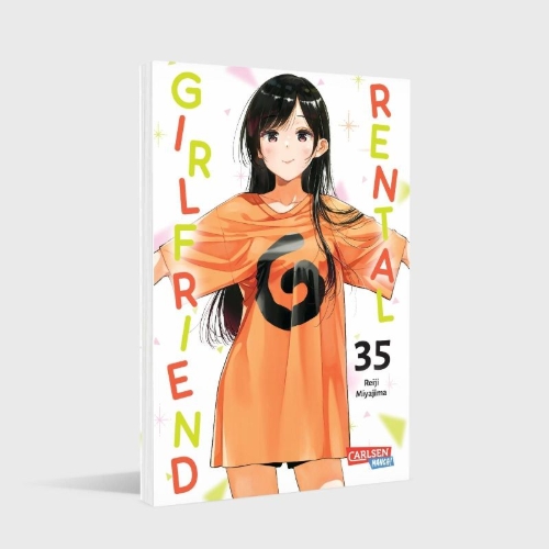 Buchcover und Innenansicht für das Buch: Kanojo, okarishimasu