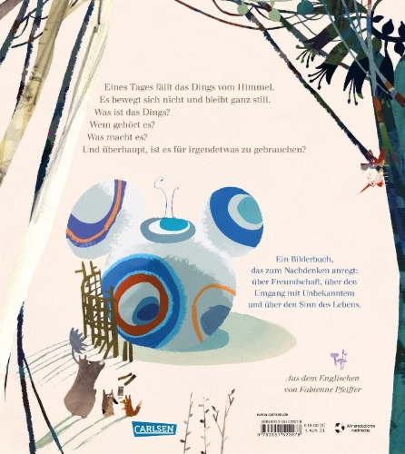 Buchcover und Innenansicht für das Buch: The Thing