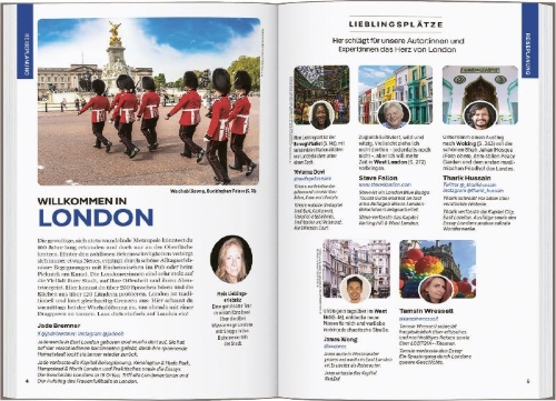Buchcover und Innenansicht für das Buch: LONELY PLANET Reiseführer London