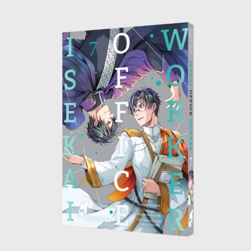 Buchcover und Innenansicht für das Buch: ISEKAI NO SATA WA SHACHIKU SHIDAI