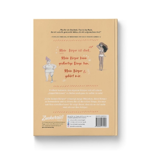 Buchcover und Innenansicht für das Buch: Love your body