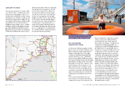 Buchcover und Innenansicht für das Buch: Norwegen mit dem Wohnmobil Die schönsten Routen zwischen Südkap und Nordkap