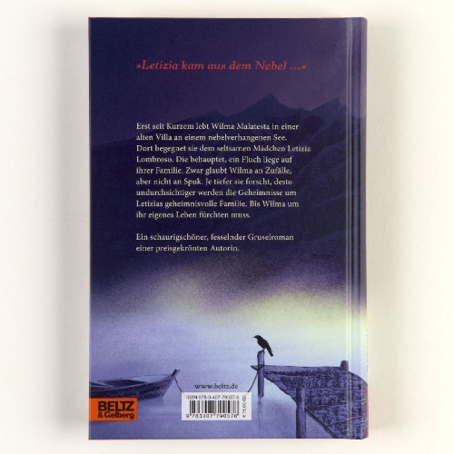 Buchcover und Innenansicht für das Buch: Letizia und der unheimliche Fluch