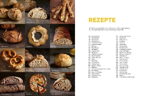 Buchcover und Innenansicht für das Buch: Baking Next Level mit Weizen