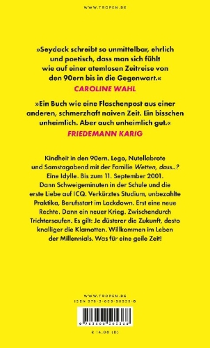 Buchcover und Innenansicht für das Buch: Geile Zeit