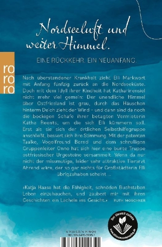 Buchcover und Innenansicht für das Buch: Ein Jahr hinterm Deich