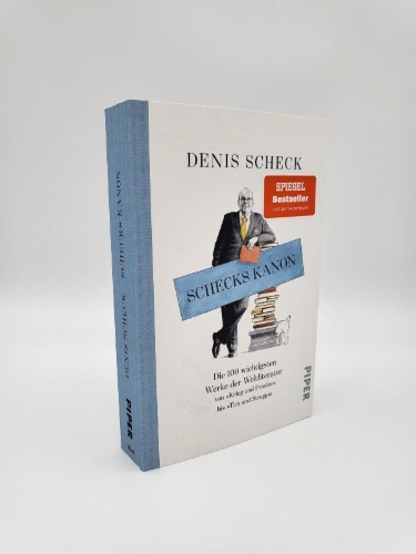Buchcover und Innenansicht für das Buch: Schecks Kanon