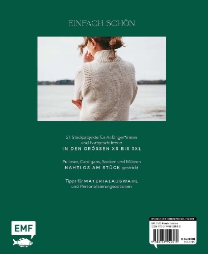 Buchcover und Innenansicht für das Buch: Urban Knit Easy