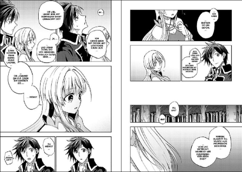 Buchcover und Innenansicht für das Buch: Ankoku Kishi no Ore Desu ga Saikyou no Seikishi o Mezashimasu
