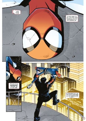 Buchcover und Innenansicht für das Buch: Your Friendly Neighborhood Spider-Man (2025) 1-2