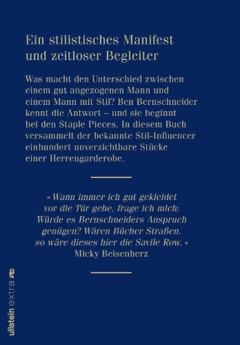 Buchcover und Innenansicht für das Buch: 100 Staple Pieces