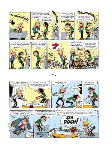 Buchcover und Innenansicht für das Buch: Gaston Neuedition 5: Reinfälle à gogo