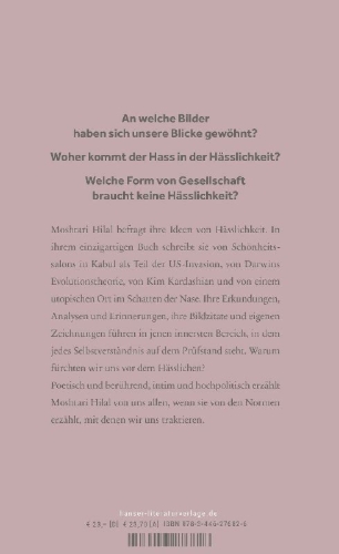 Buchcover und Innenansicht für das Buch: Hässlichkeit