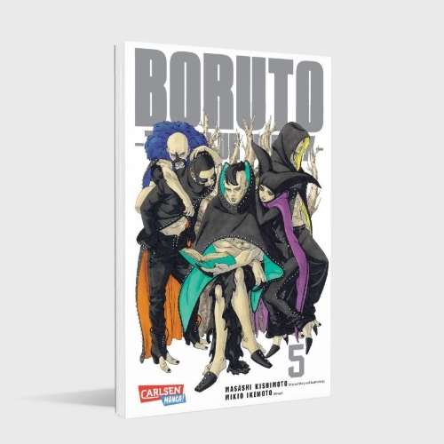 Buchcover und Innenansicht für das Buch: Boruto -Two Blue Vortex-