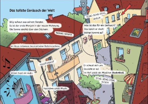 Buchcover und Innenansicht für das Buch: Leselöwen 3. Klasse - Der große Wurf