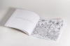 Buchcover und Innenansicht für das Buch: Katzen-Mandalas - 28 Motive zum Entspannen und Wohlfühlen