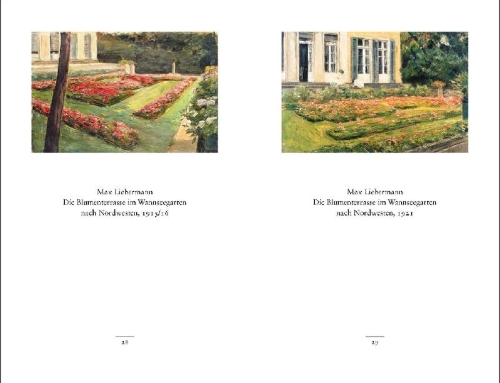 Buchcover und Innenansicht für das Buch: Max Liebermanns Garten