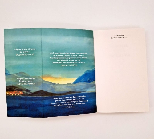 Buchcover und Innenansicht für das Buch: The View From Lake Como