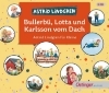 Buchcover und Innenansicht für das Buch: Bullerbü, Lotta und Karlsson vom Dach